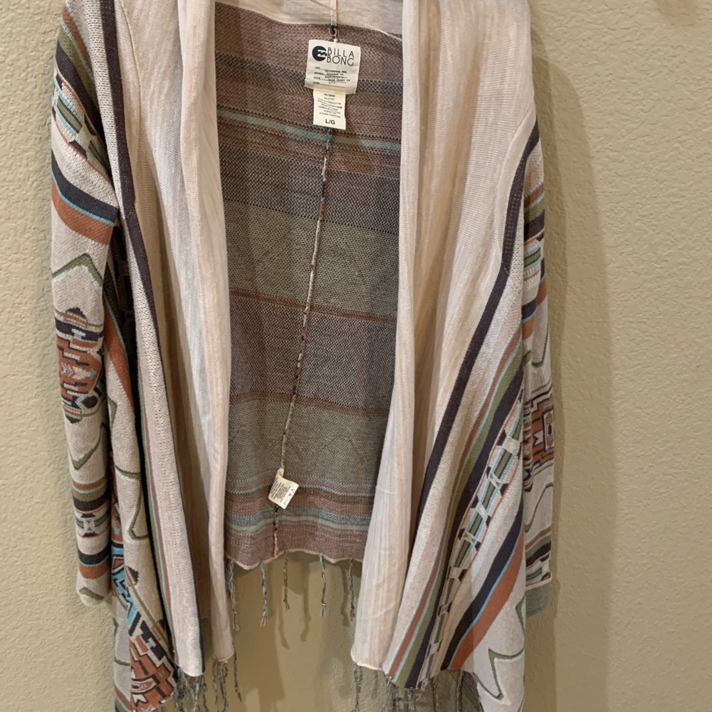 Billabong cardigan sweater